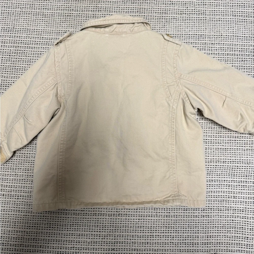 Baby Gap Khaki Cotton Field Jacket